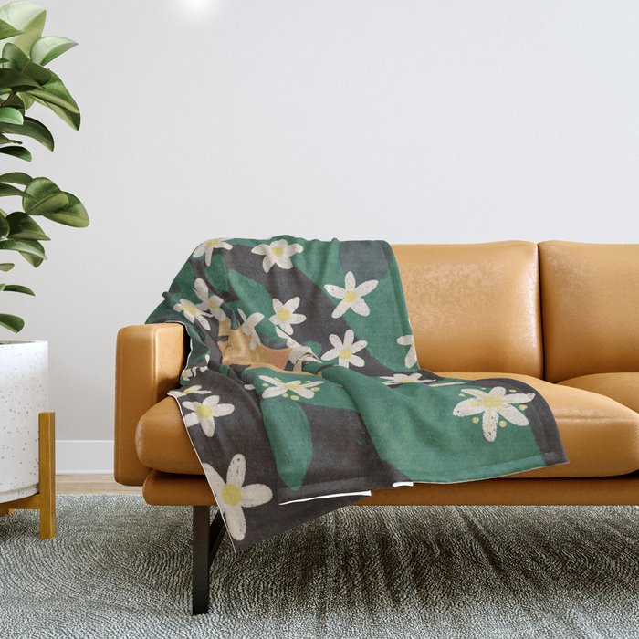 Jasmine Throw Blanket Gallery Image 1