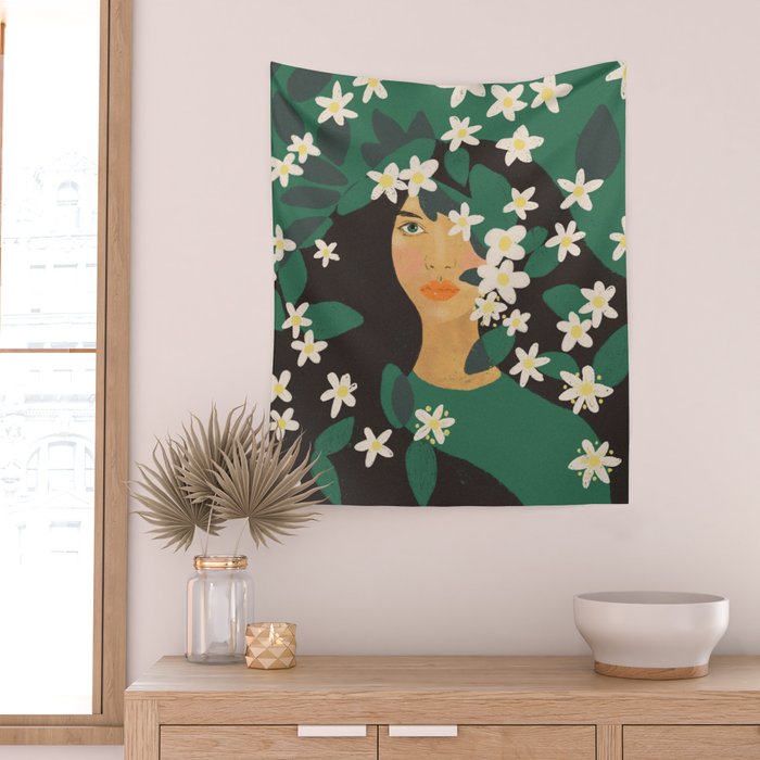 Jasmine Wall Tapestry Gallery Image 2