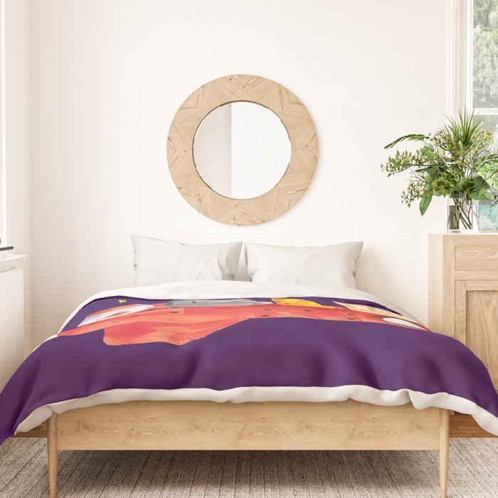 Let's All Go To Mars Duvet Cover Gallery Image 3