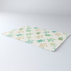 Gilded Jade & Mint Turtles Rug Gallery Image 3