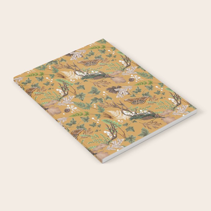Bohemian Leafy Forest Notebook Gallery Image 1