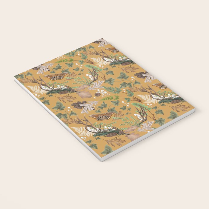Bohemian Leafy Forest Notebook Gallery Image 3