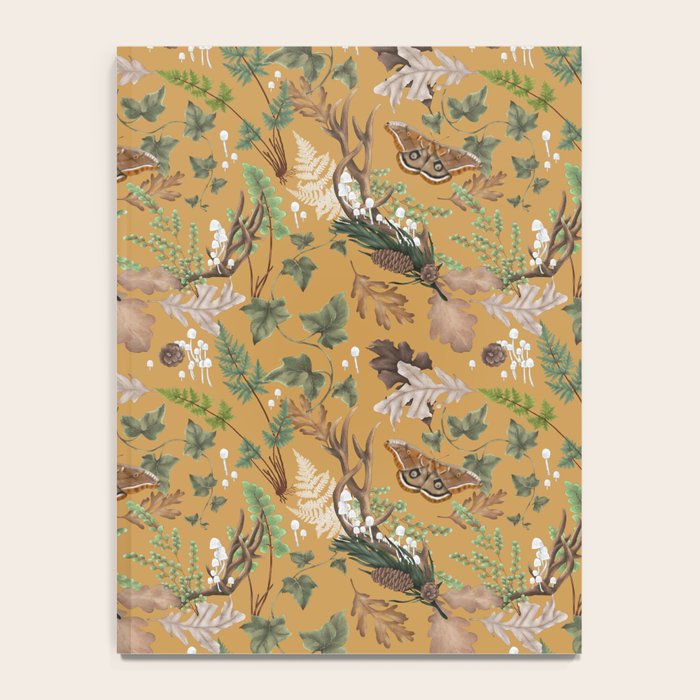 Bohemian Leafy Forest Notebook Gallery Image 4