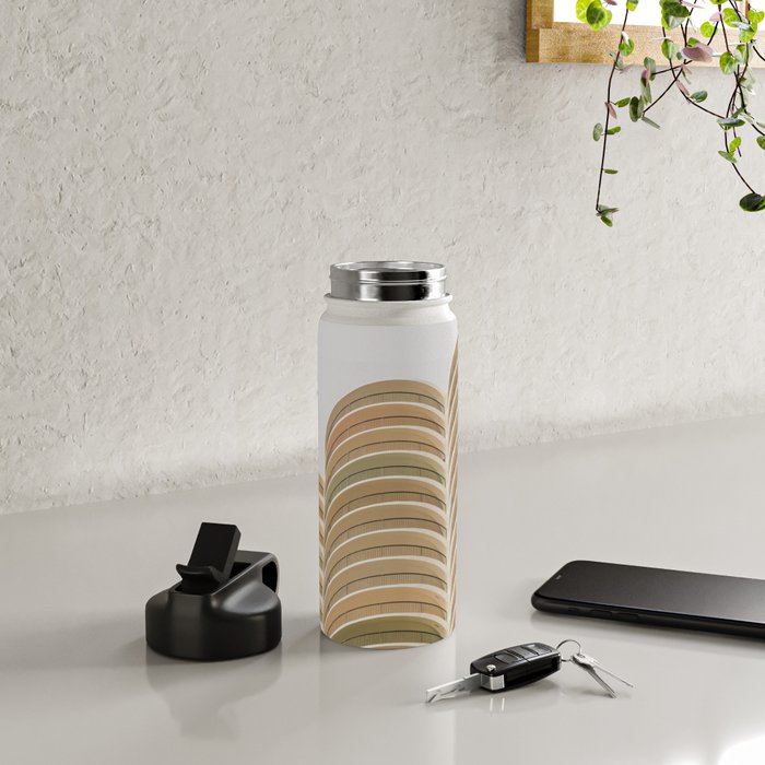 Marina Towers Beige Water Bottle Gallery Image 4