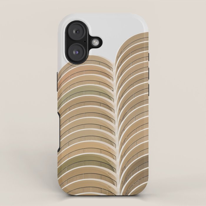Marina Towers Beige iPhone Case Gallery Image 1