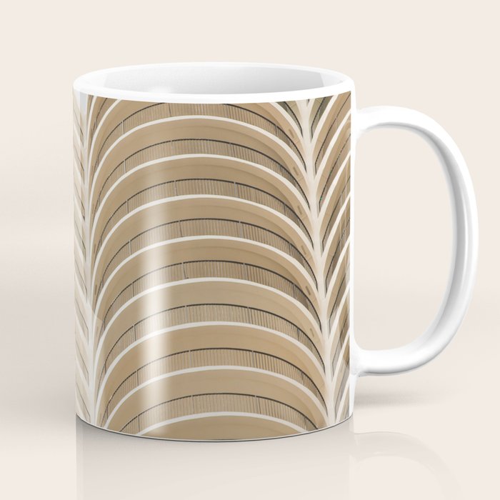 Marina Towers Beige Coffee Mug Gallery Image 1