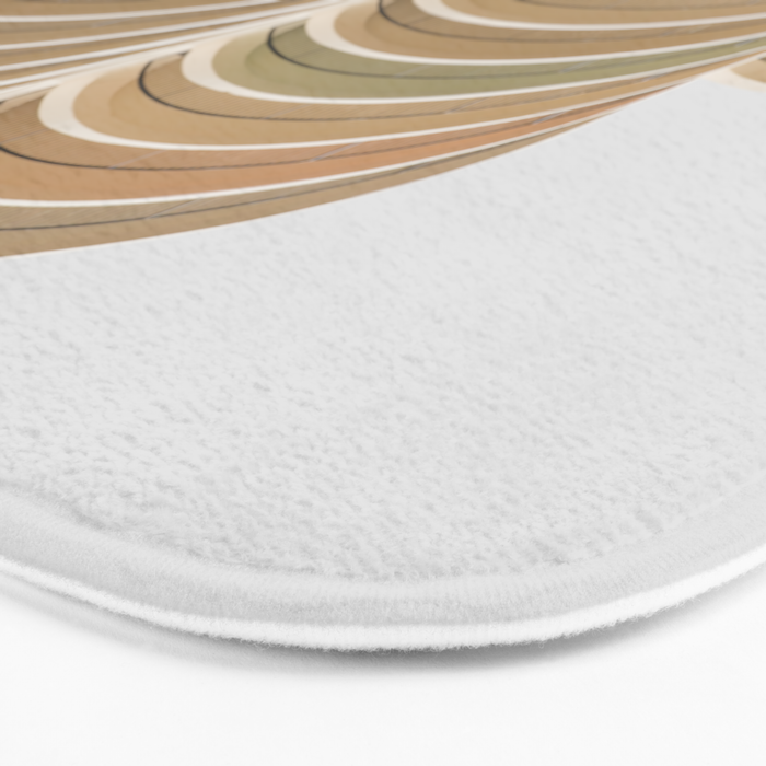 Marina Towers Beige Bath Mat Gallery Image 3