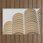 Marina Towers Beige Outdoor Rug Gallery Image 1