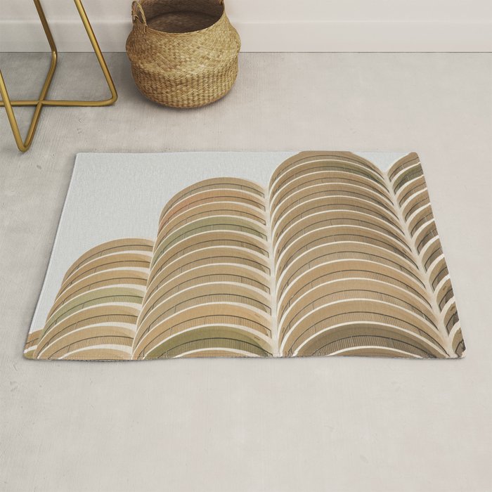 Marina Towers Beige Rug Gallery Image 1