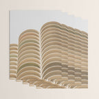 Marina Towers Beige Wrapping Paper Gallery Image 3