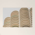 Marina Towers Beige Welcome Mat Gallery Image 1