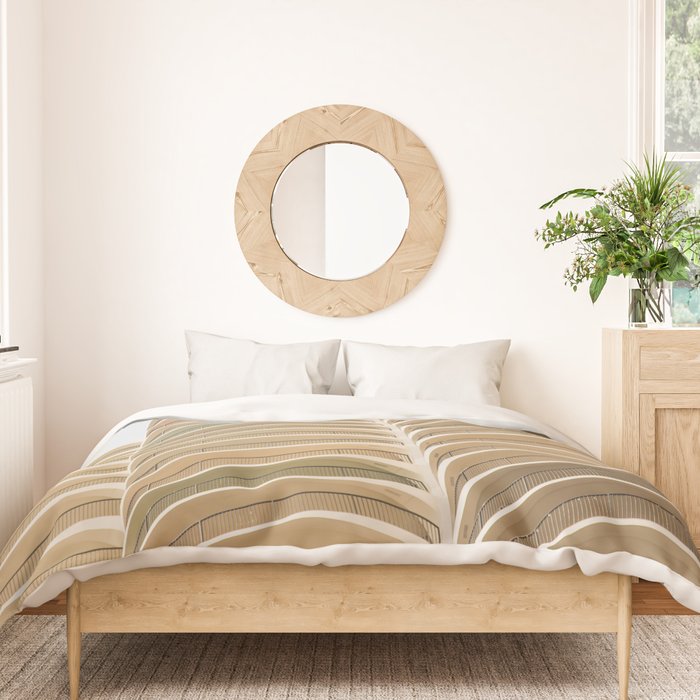 Marina Towers Beige Duvet Cover Gallery Image 3
