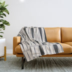 Lines in Motion 25 Throw Blanket Gallery Image 1