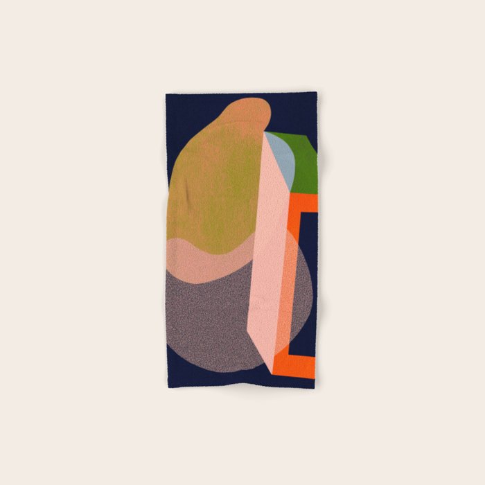 Colorful Abstract shapes -02 Bath Towel Gallery Image 1