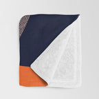 Colorful Abstract shapes -02 Throw Blanket Gallery Image 3