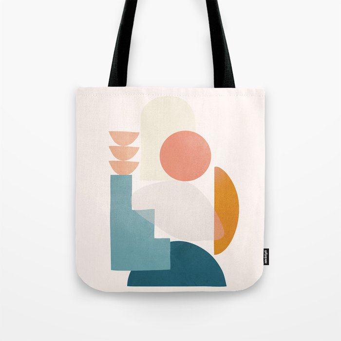 Playful Geometry 05 Tote Bag Gallery Image 1