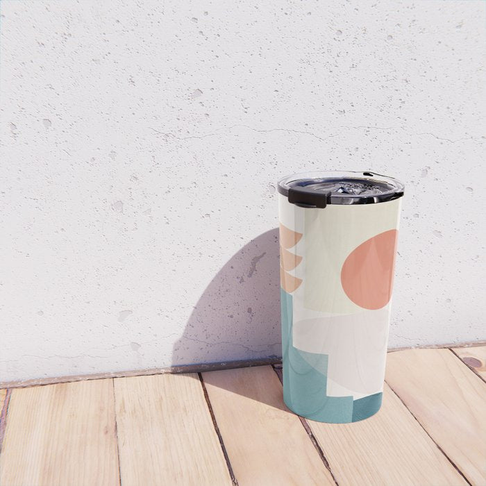 Playful Geometry 05 Travel Mug Gallery Image 4
