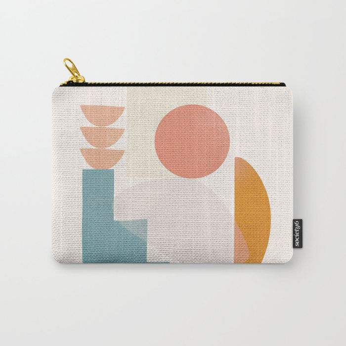 Playful Geometry 05 Carry All Pouch Gallery Image 1