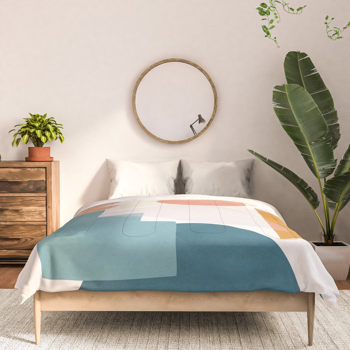 Playful Geometry 05 Comforter Gallery Image 3