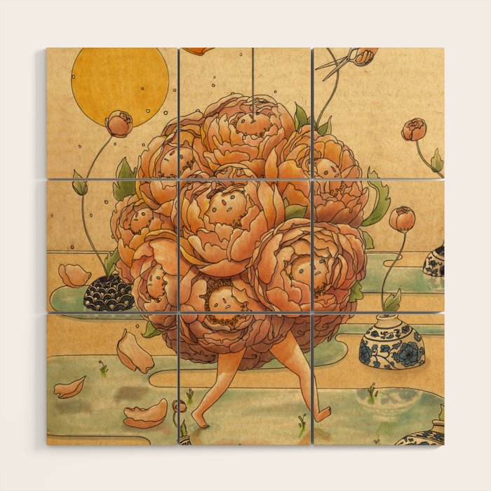 Bloom Wood Wall Art Gallery Image 1