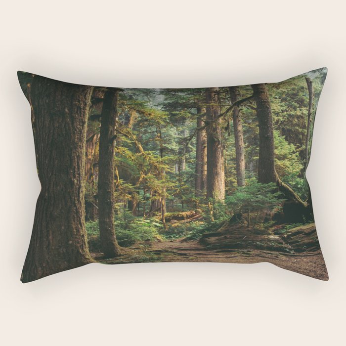 Woodland Landscape II Rectangular Pillow Gallery Image 1