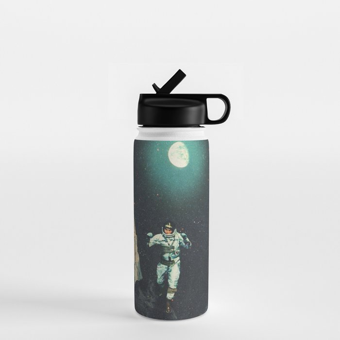 Searching for Happiness out of this Transitional World Water Bottle Gallery Image 1