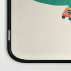 Crocodile on Roller Skates Laptop Sleeve Gallery Image 3