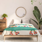 Crocodile on Roller Skates Comforter Gallery Image 3