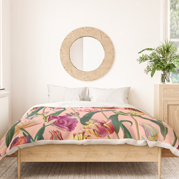 Magic Tulips Pattern VII Duvet Cover Gallery Image 3