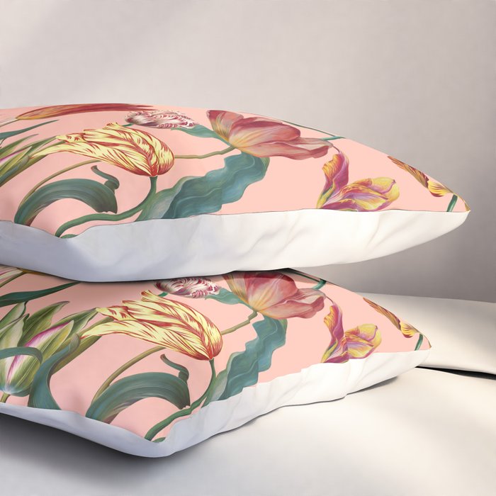 Magic Tulips Pattern VII Pillow Sham Gallery Image 3