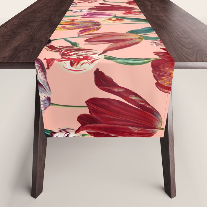 Magic Tulips Pattern VII Table Runner Gallery Image 1