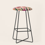 Magic Tulips Pattern VII Stool Gallery Image 1