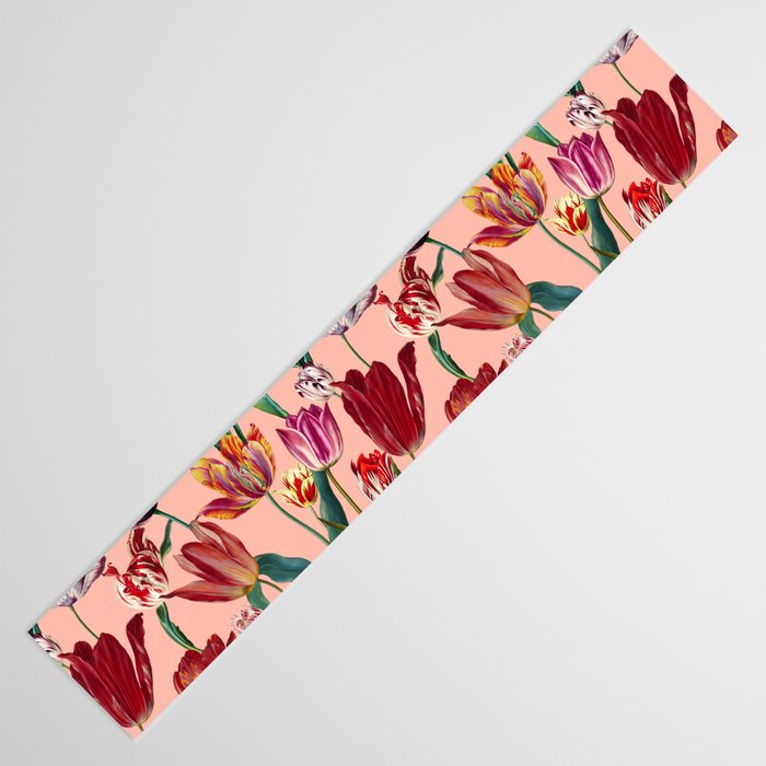 Magic Tulips Pattern VII Table Runner Gallery Image 3