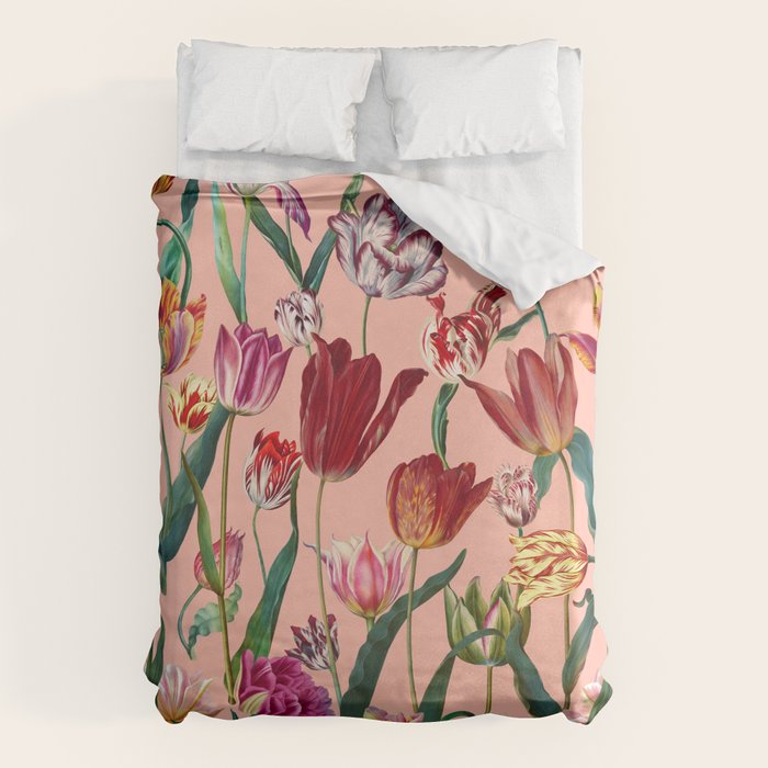 Magic Tulips Pattern VII Duvet Cover Gallery Image 1
