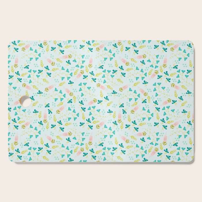 Flower garden Cutting Board Gallery Image 1