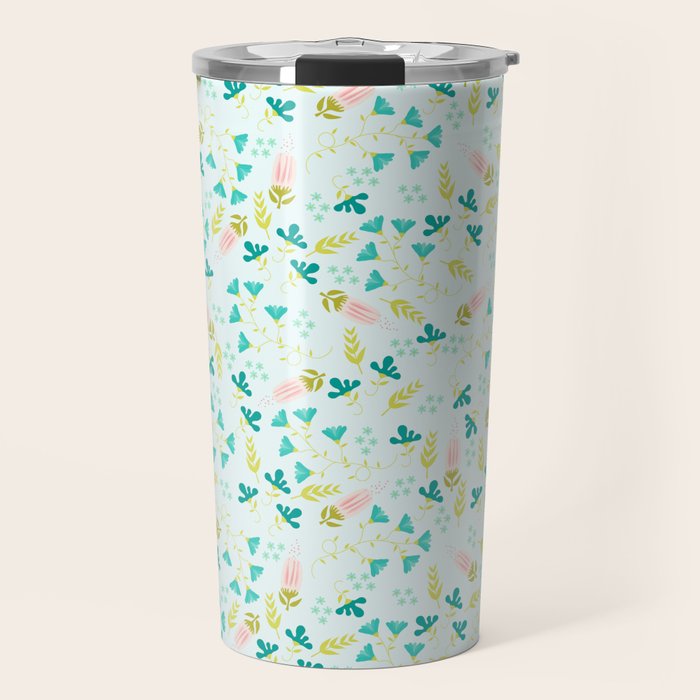 Flower garden Travel Mug Gallery Image 1