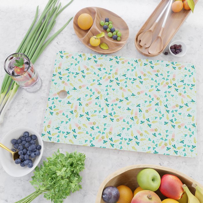 Flower garden Cutting Board Gallery Image 2