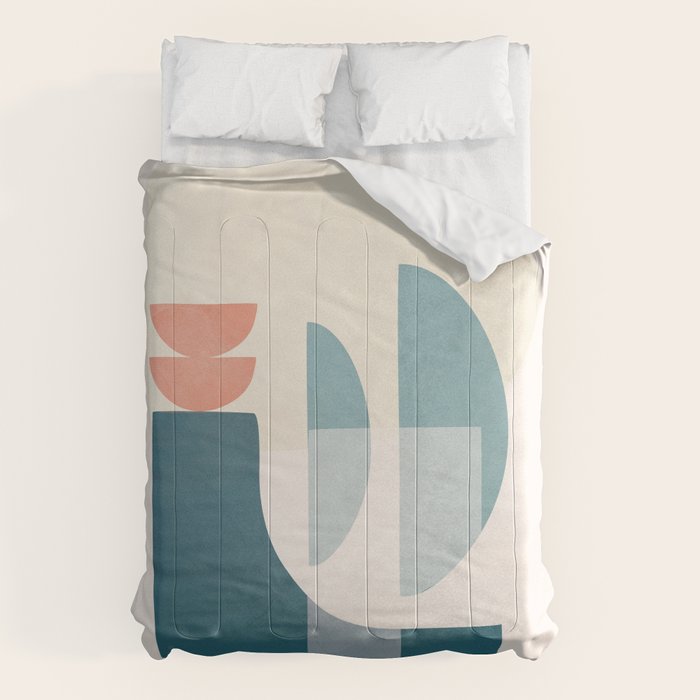 Playful Geometry 02 Comforter Gallery Image 6