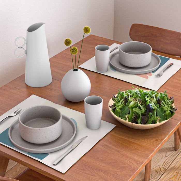 Playful Geometry 02 Placemat Gallery Image 2