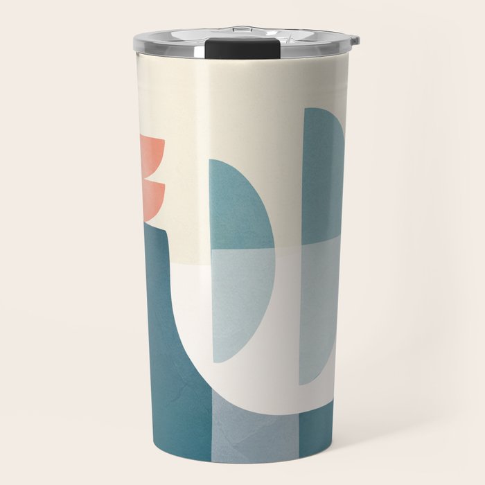 Playful Geometry 02 Travel Mug Gallery Image 1