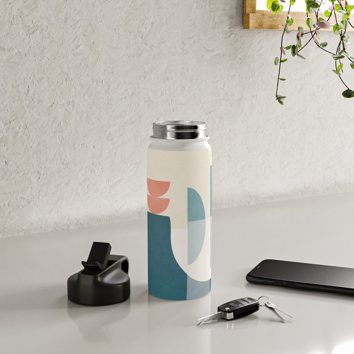 Playful Geometry 02 Water Bottle Gallery Image 4