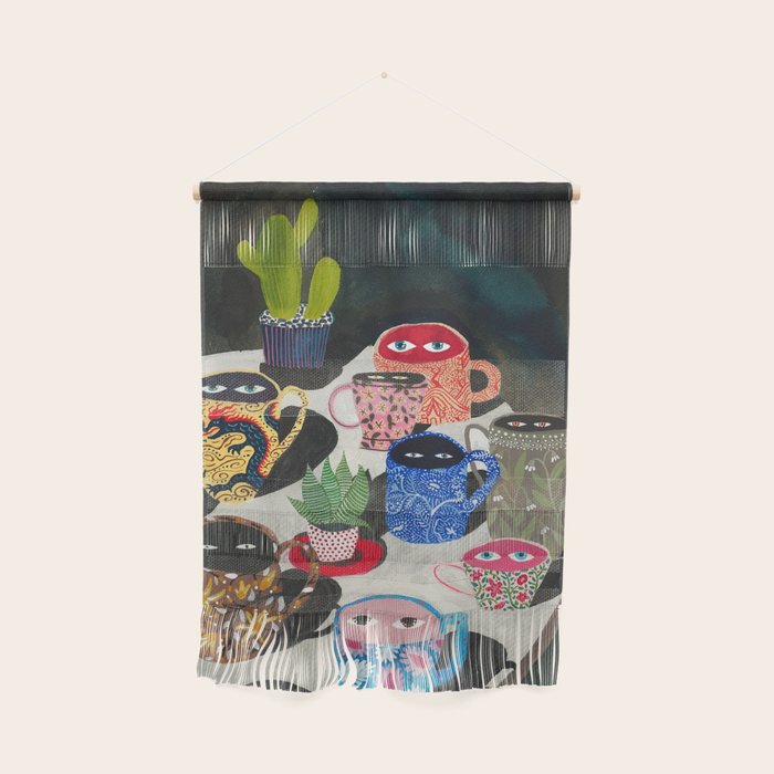Suspicious mugs Wall Hanging Gallery Image 1