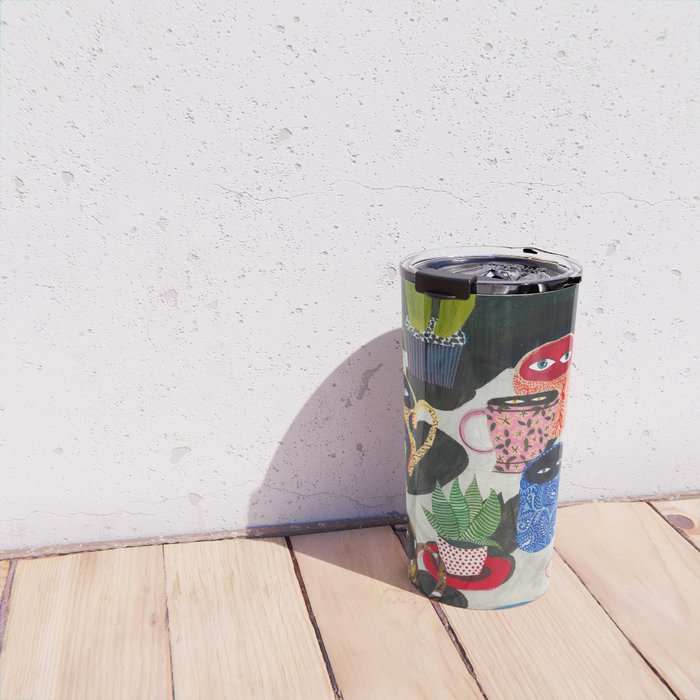 Suspicious mugs Travel Mug Gallery Image 4