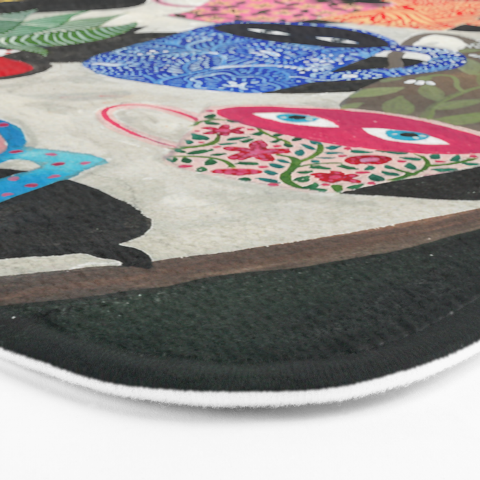Suspicious mugs Bath Mat Gallery Image 3