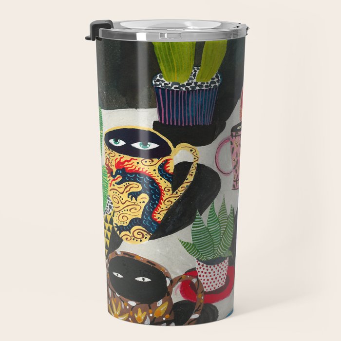 Suspicious mugs Travel Mug Gallery Image 3