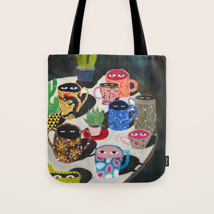 Suspicious mugs Tote Bag Gallery Image 1