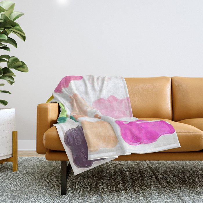 Compulsive Candy  Throw Blanket Gallery Image 1