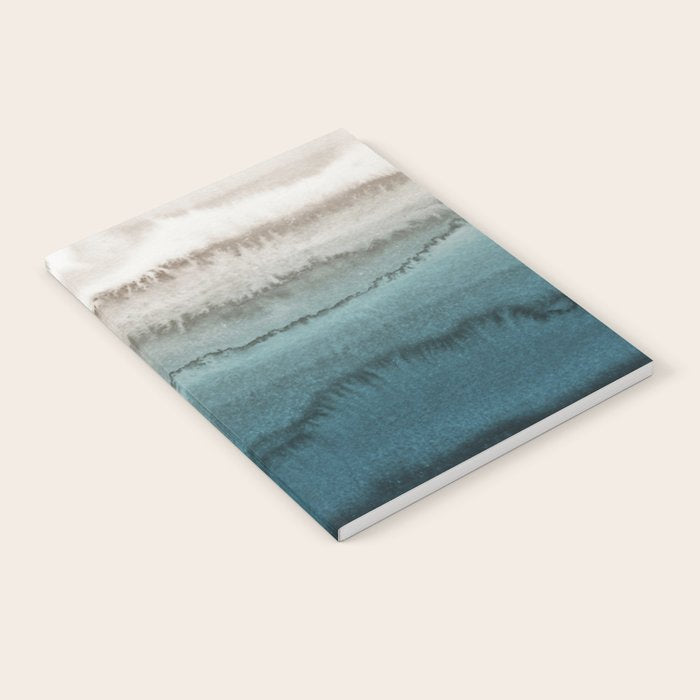 WITHIN THE TIDES - CRASHING WAVES TEAL Notebook Gallery Image 2
