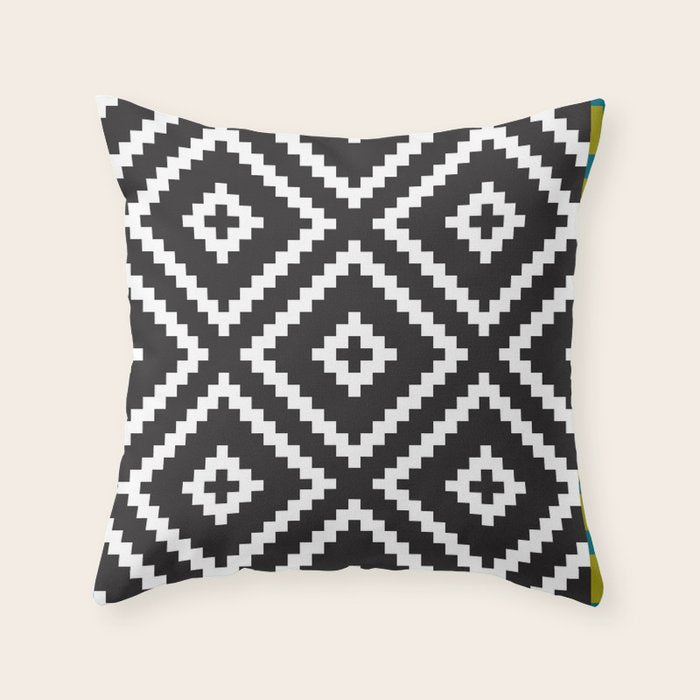 IKEA Lappljung Ruta Inverse  Throw Pillow Gallery Image 1