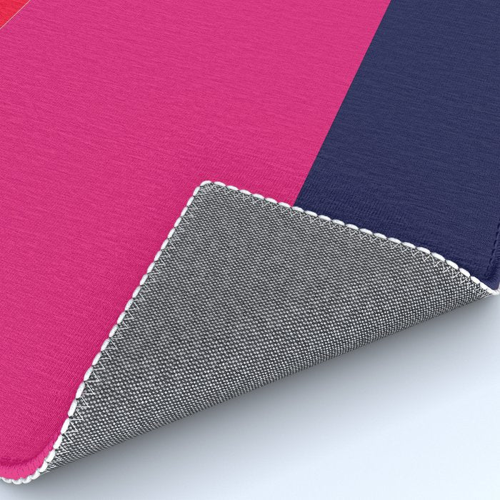 cherry red hot pink navy blue Rug Gallery Image 4